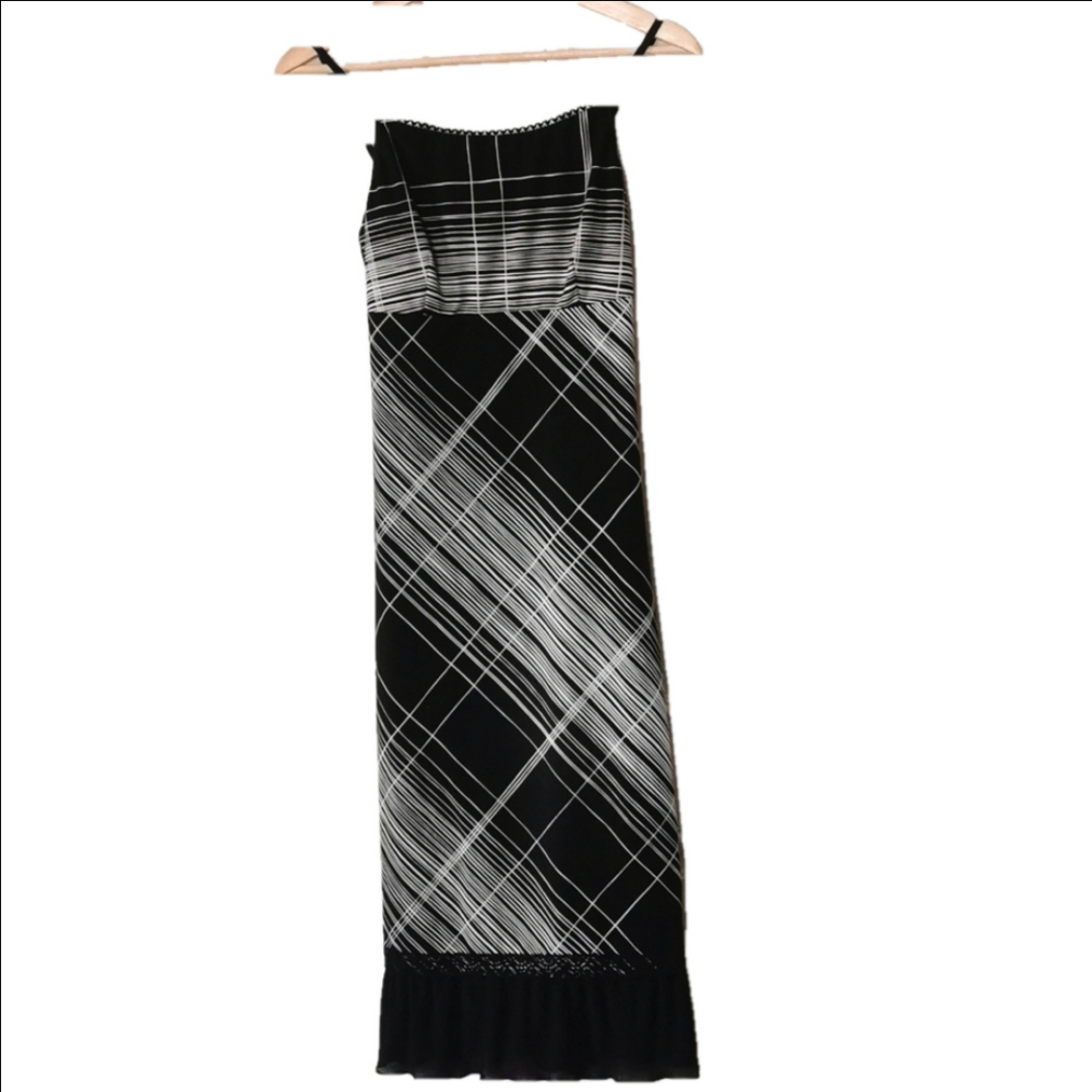 ZOKAI black and white slip dress. Size Medium